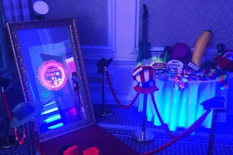 wedding magic mirror booth hire Cranleigh