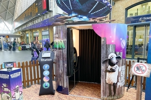 branded photo booth hire