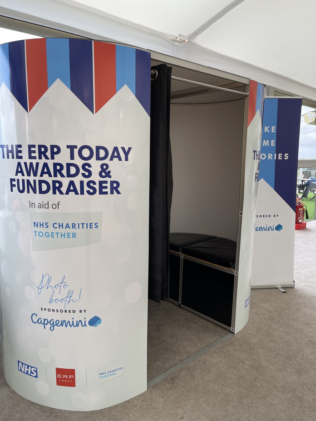 ERP Today Awards and Fundraiser branded event counter